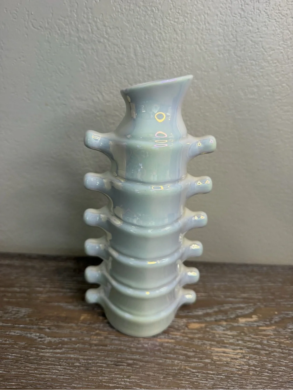 NEW Target Bullseye Playground Halloween 2026 Iridescent Skeleton Vase
